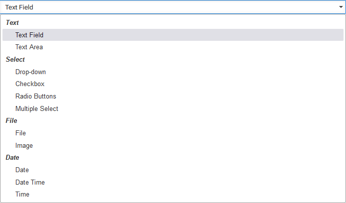 Type Field