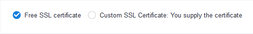 FreeSSLCertificateRadioButton.png