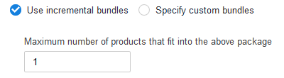 Use Incremental bundles setting