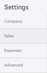 Sales Tab