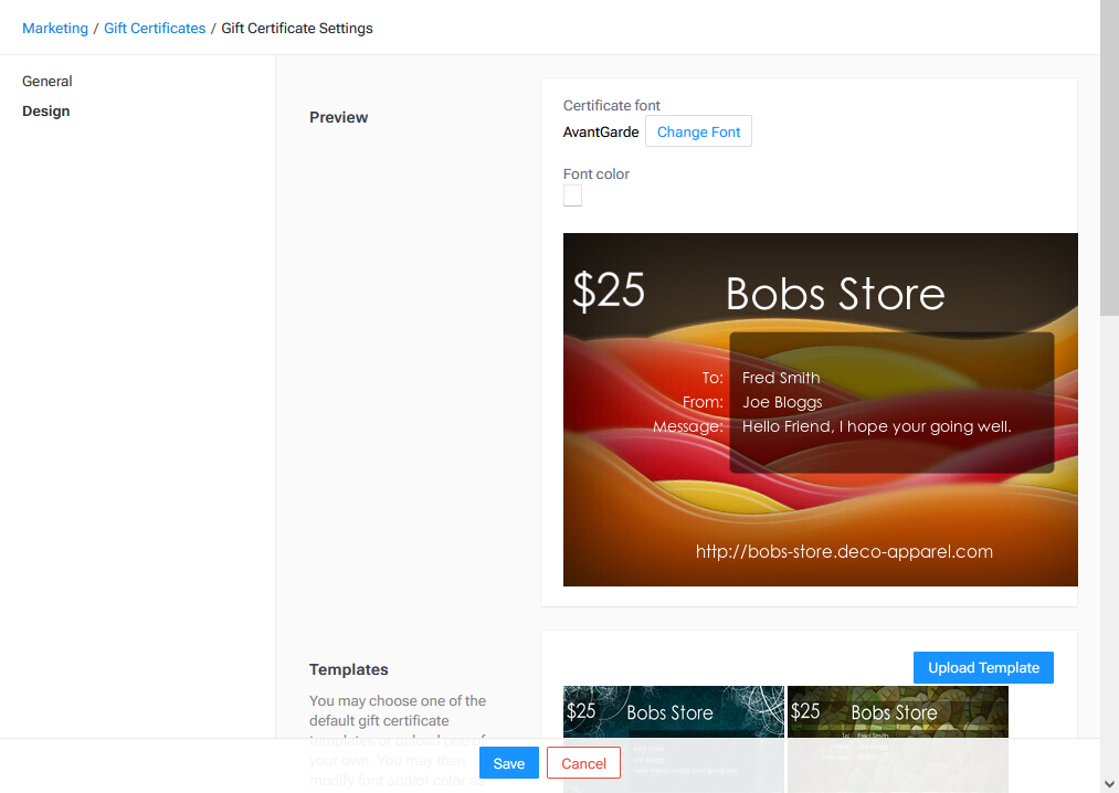Gift Certificate Settings Page - Design Tab.png