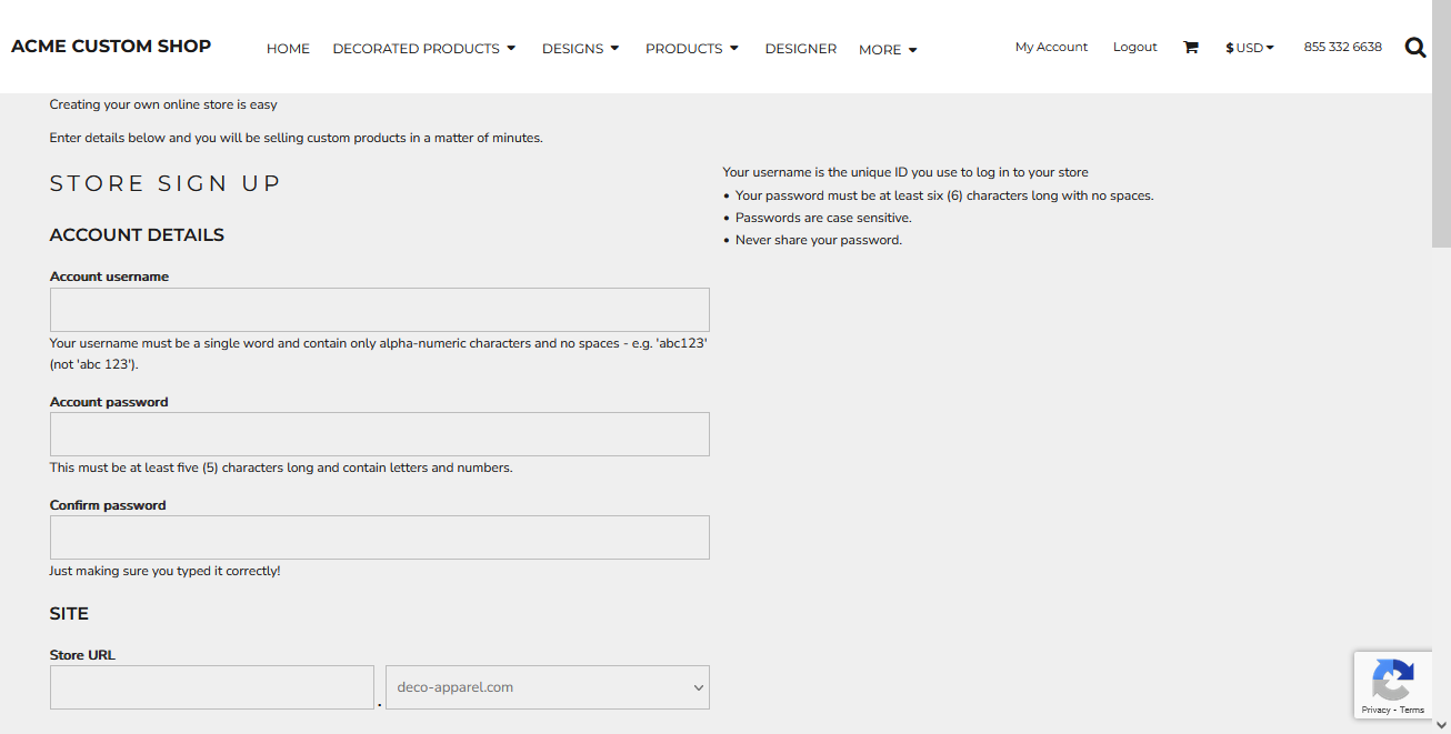 Store Sign Up Page.png