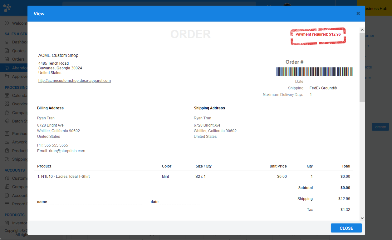 Abandoned Cart Invoice Sheet Preview.png