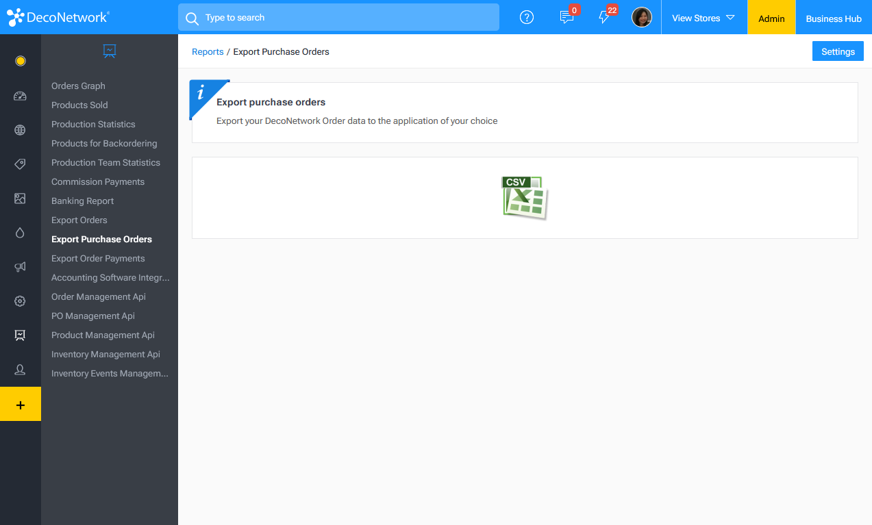 Export Purchase Orders Screen.png
