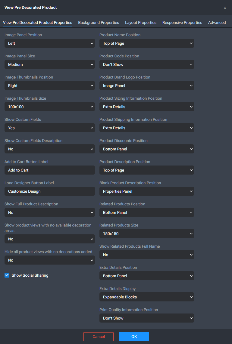 View Pre Decorated Product Settings Popup.png