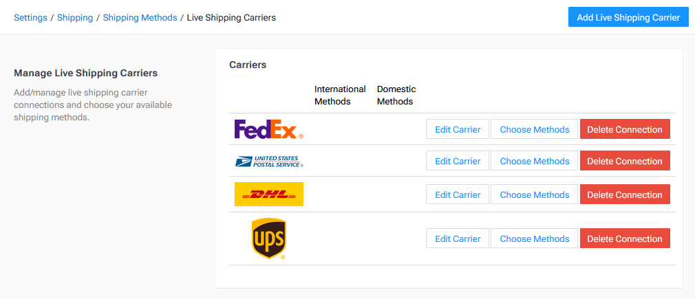 Manage Live Shipping Carriers Page.png