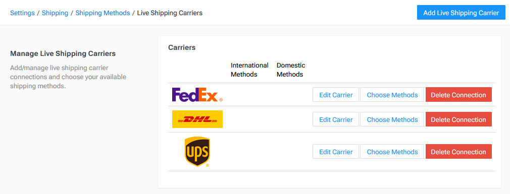 Manage Live Shipping Carriers Page.png