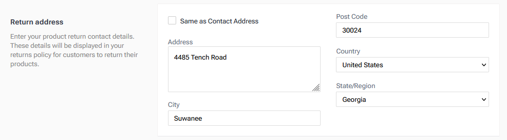 Different Return Address Settings.png
