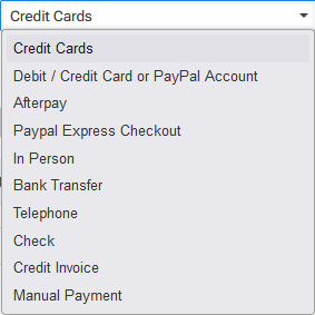 payment methods