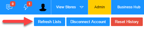 Refresh Lists Button