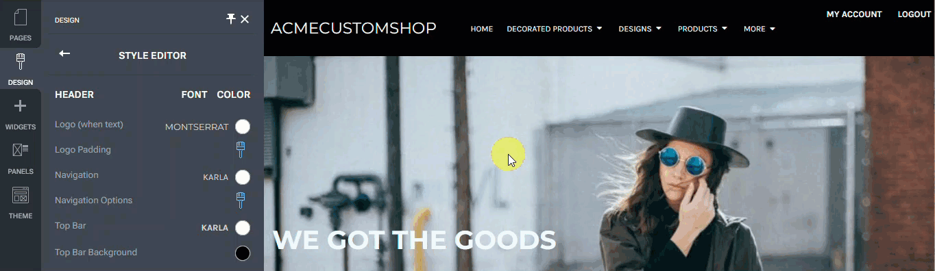 Header Element Hightlight.gif