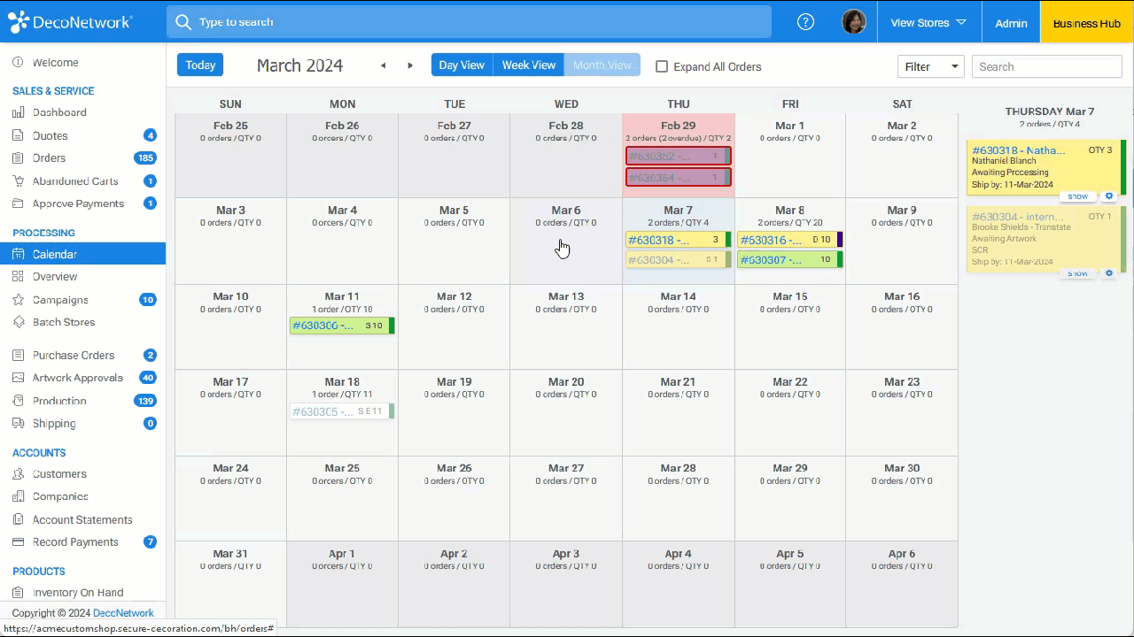 Change Calendar View.gif