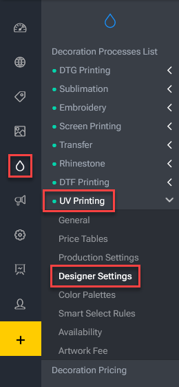 UV Printing Designer Settings Menu Item.png