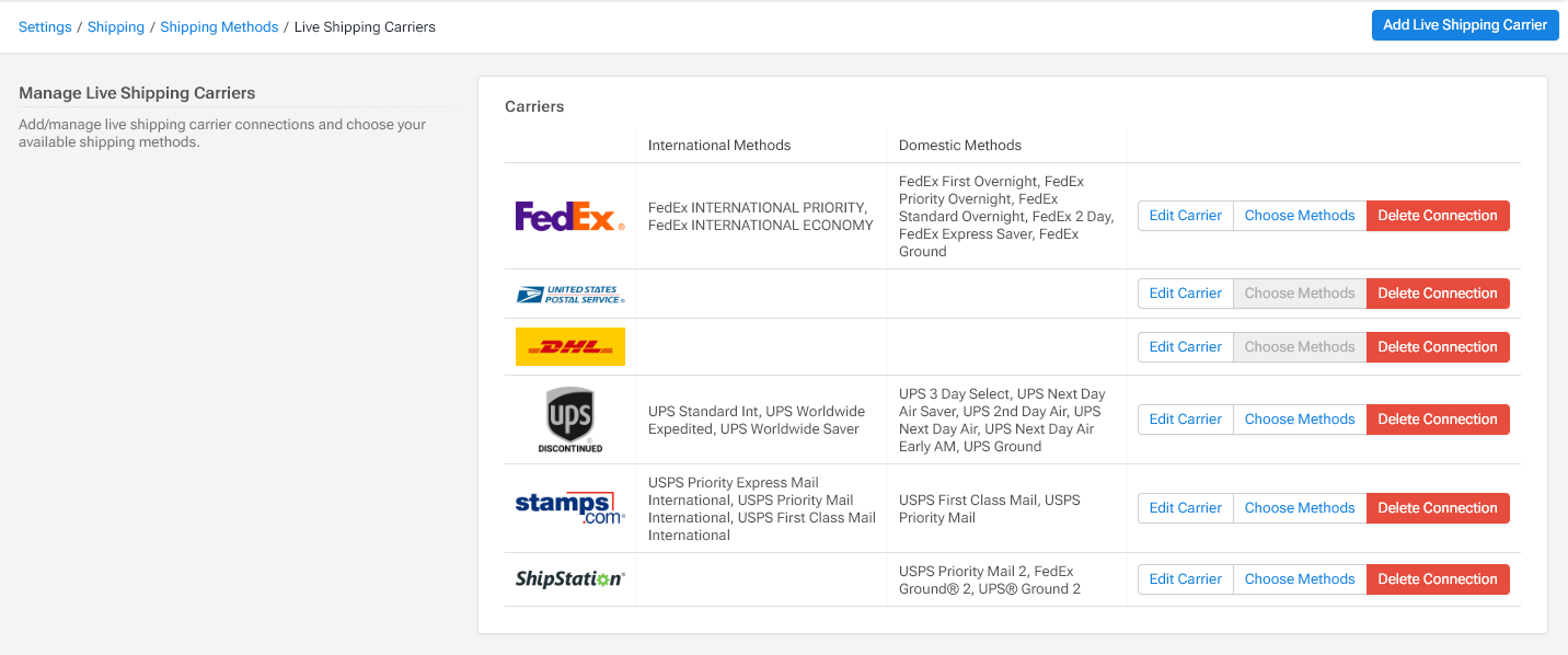 Manage Live Shipping Carriers Page.png