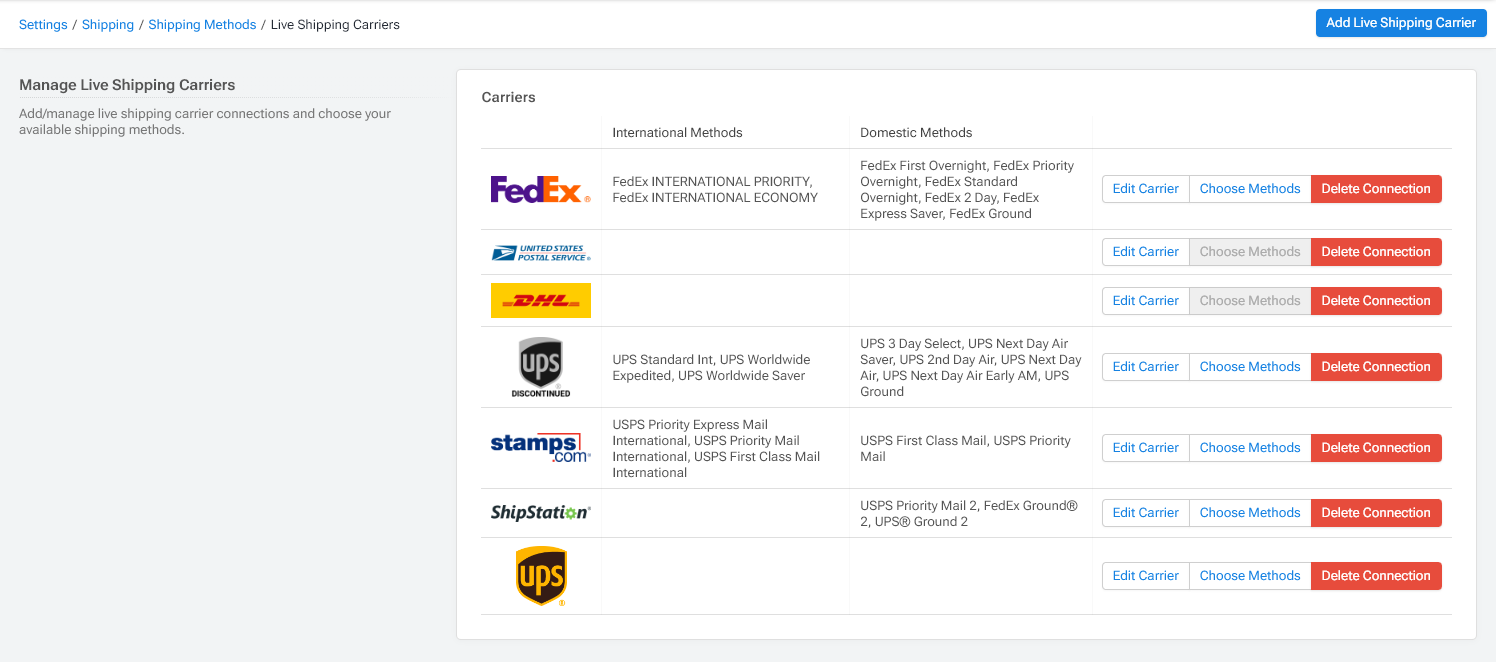 Manage Live Shipping Carriers Page - Choose Methods.png