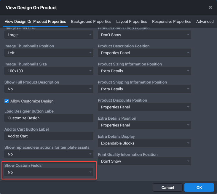 View Design On Product - Show Custom Fields.png