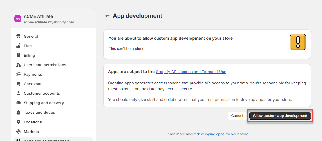 Custom App Development Warning.png