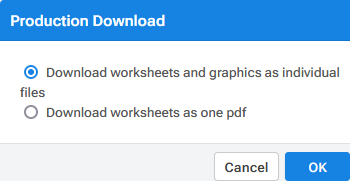 download options