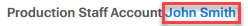 'Production Team Member' name