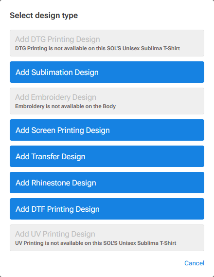 Select Design Type Popup.png