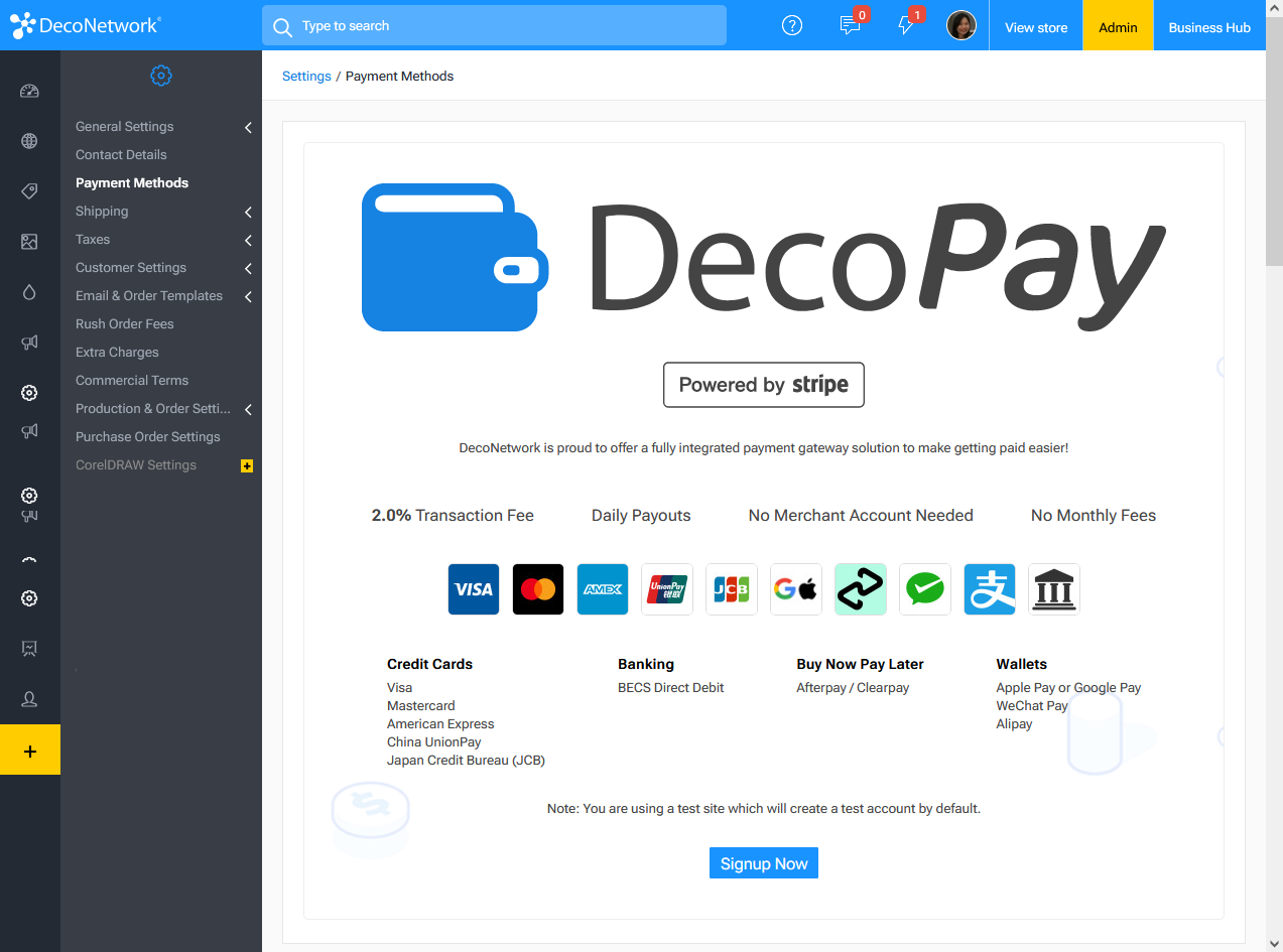 Payment