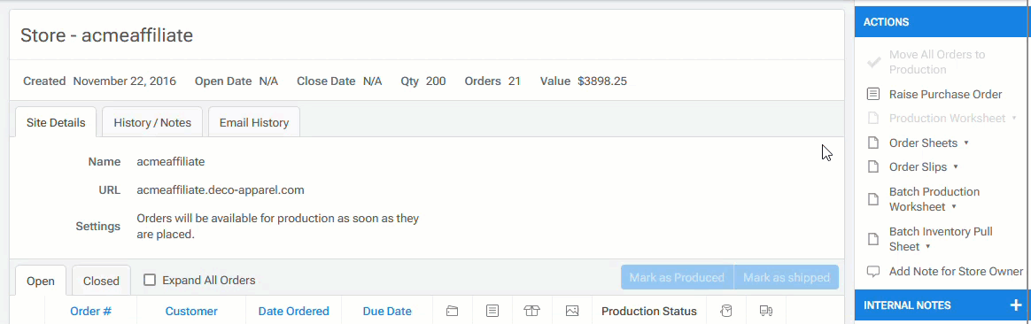 Batch Order Sheet & Slip Actions.gif