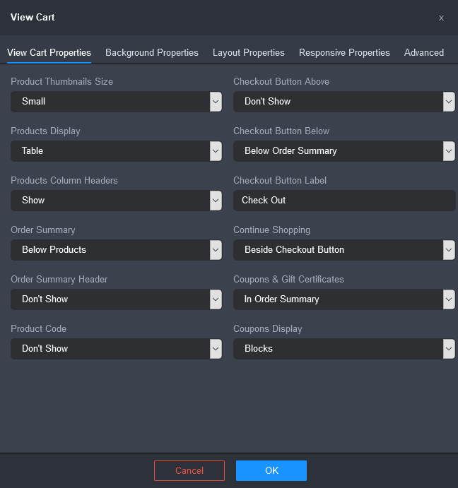 View_Cart_Settings_Popup.png