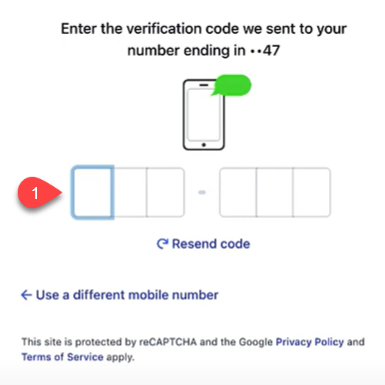 Verification Screen