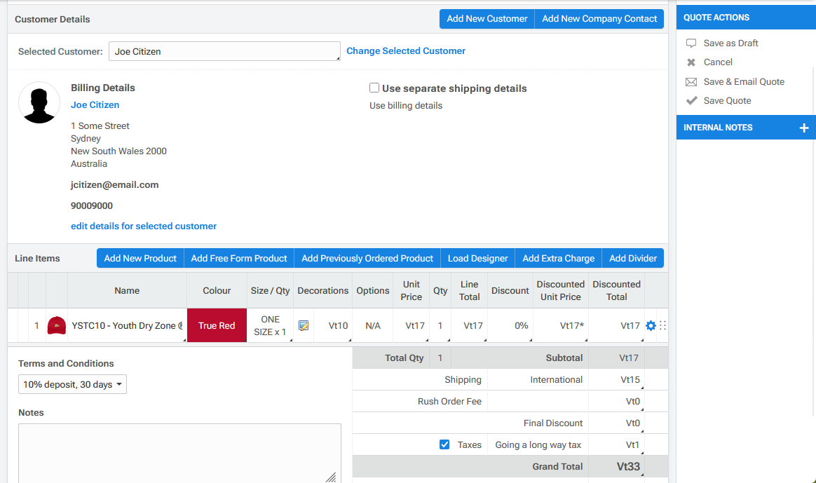 Updated currency symbol and removed use of decimal places for Vanuatu vatu currency
