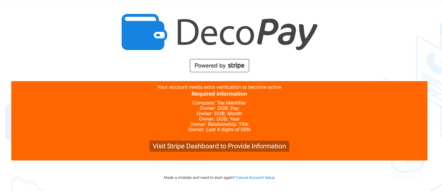 DecoPay Incomplet Setup Banner.png
