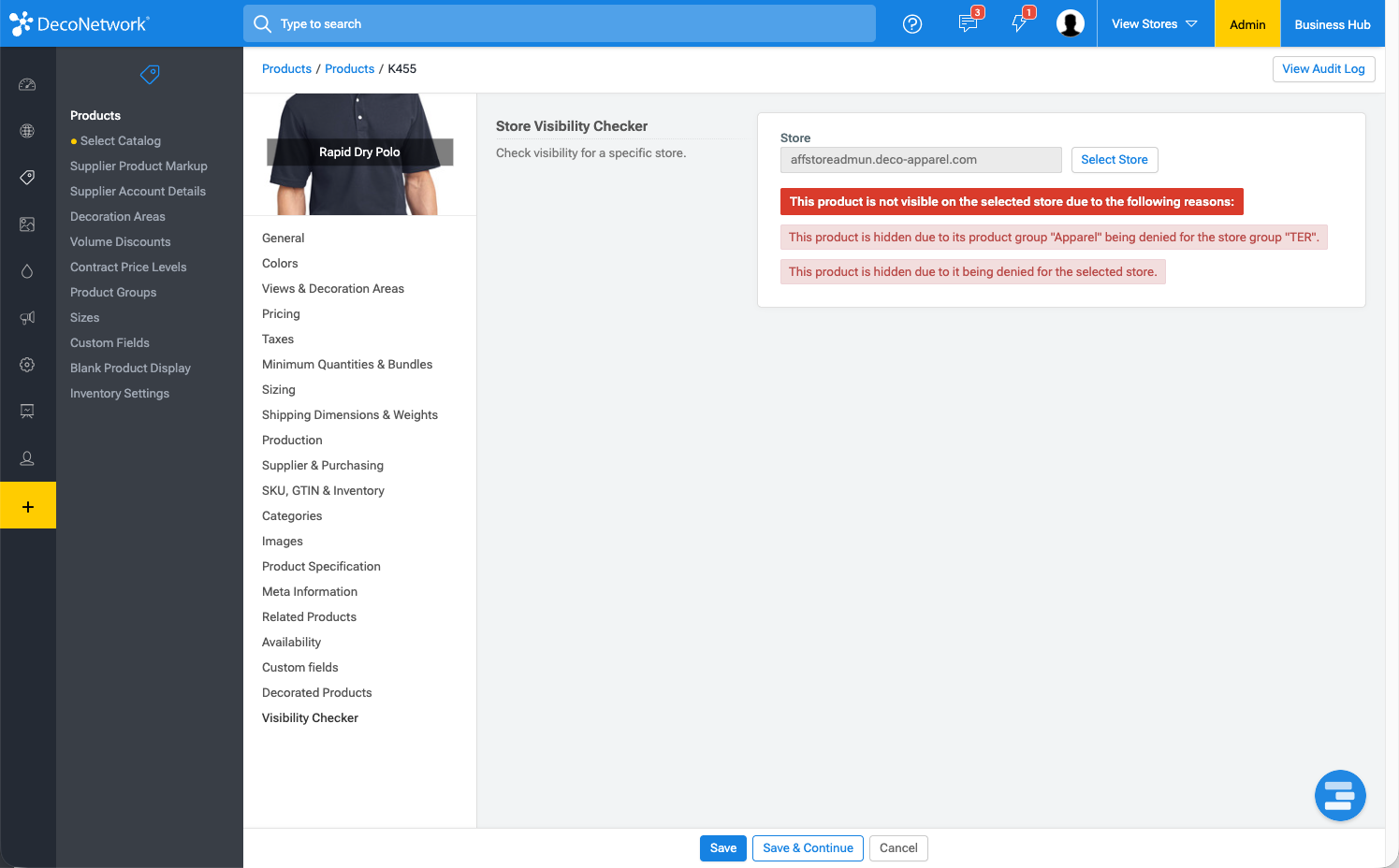 Visibility Checker Tool