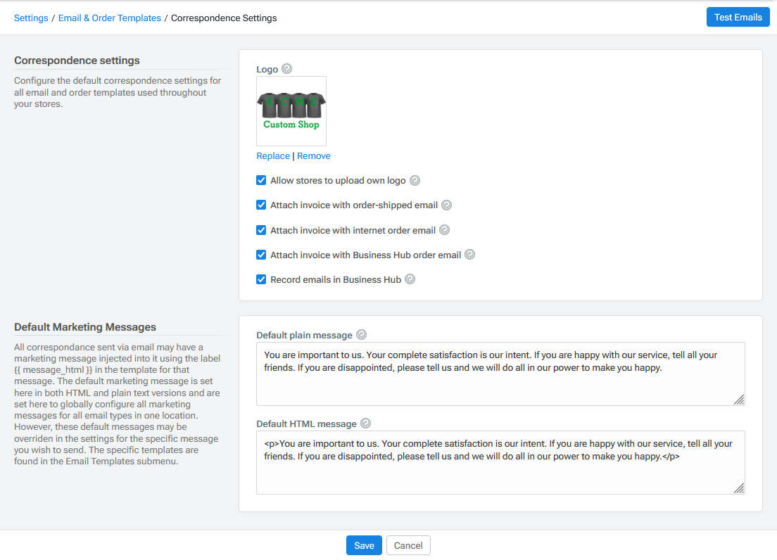 Correspondence Settings.png
