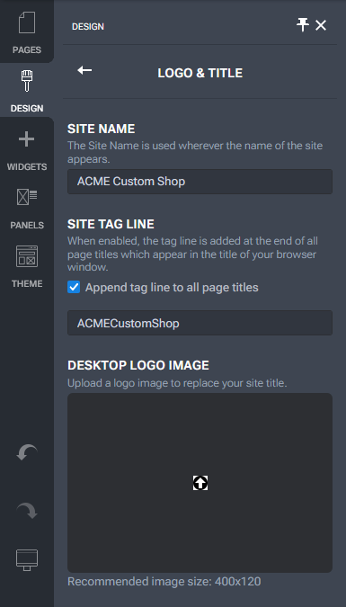 Logo & Title Options.png