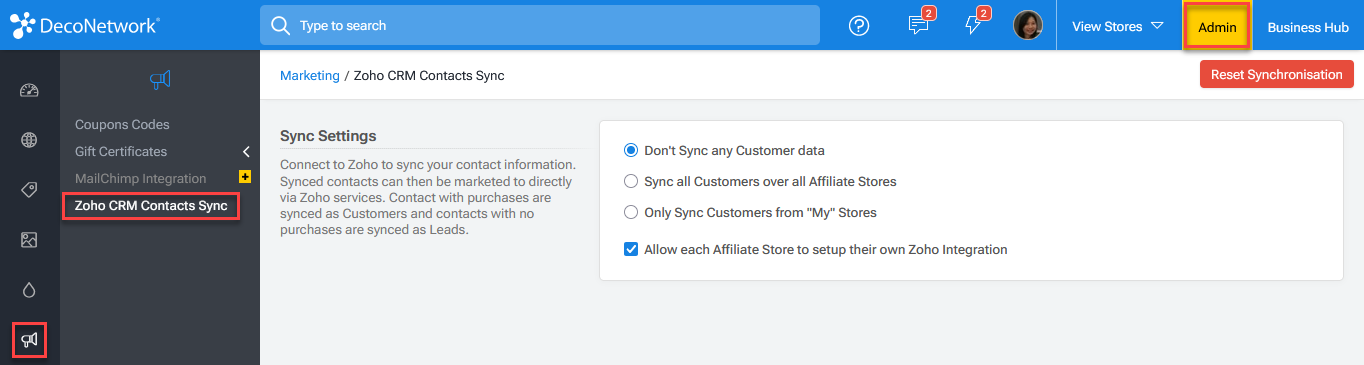 Zoho CRM Contacts Sync Screen.png