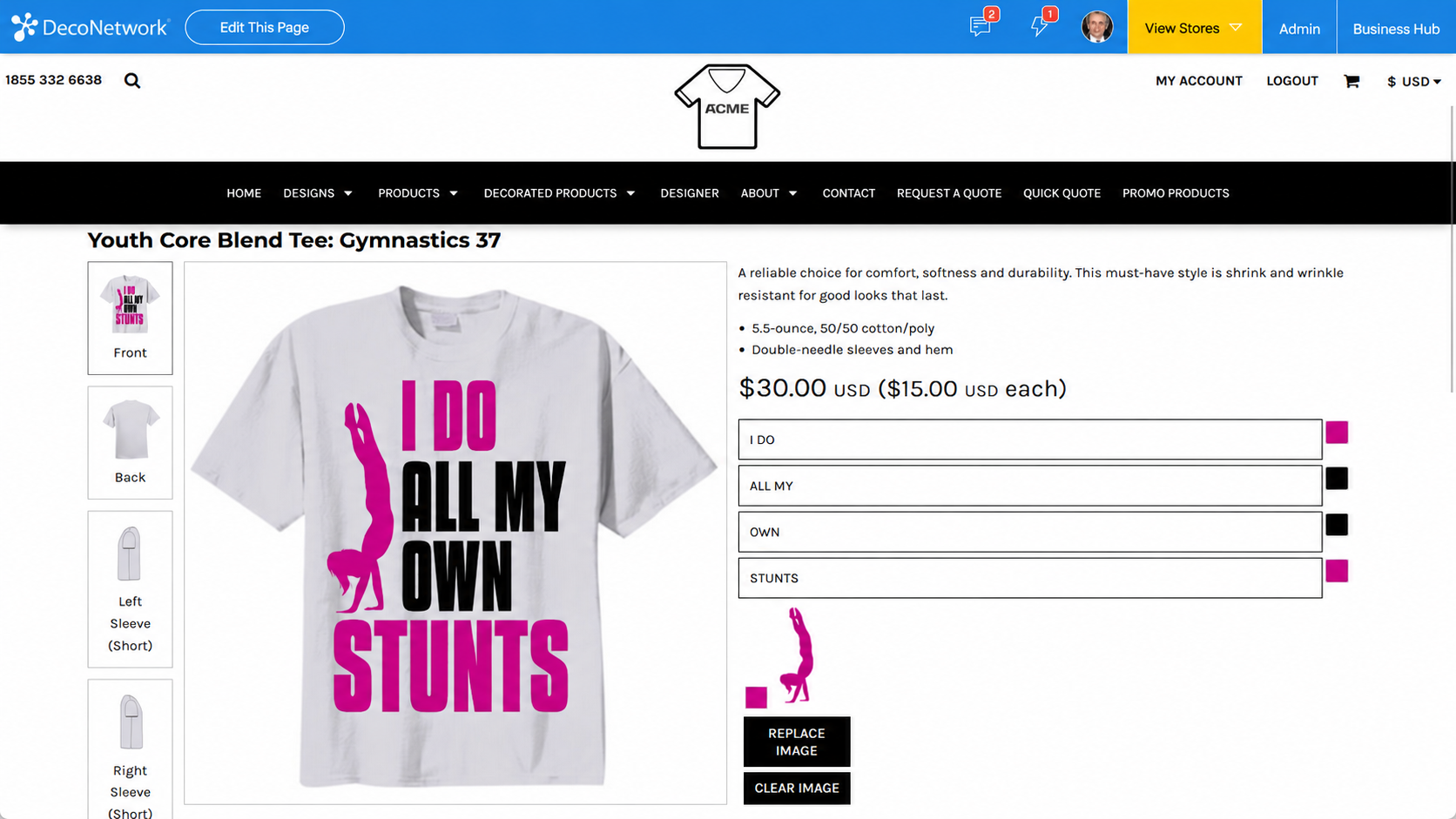 Replace & Clear Image Buttons on Design On Product Page.png