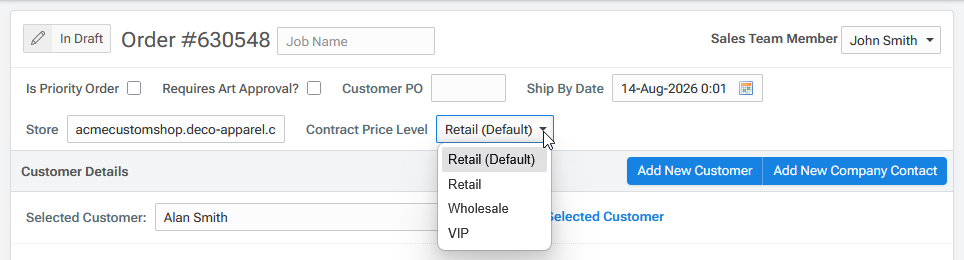 Contract Price Level Field in an Order.png