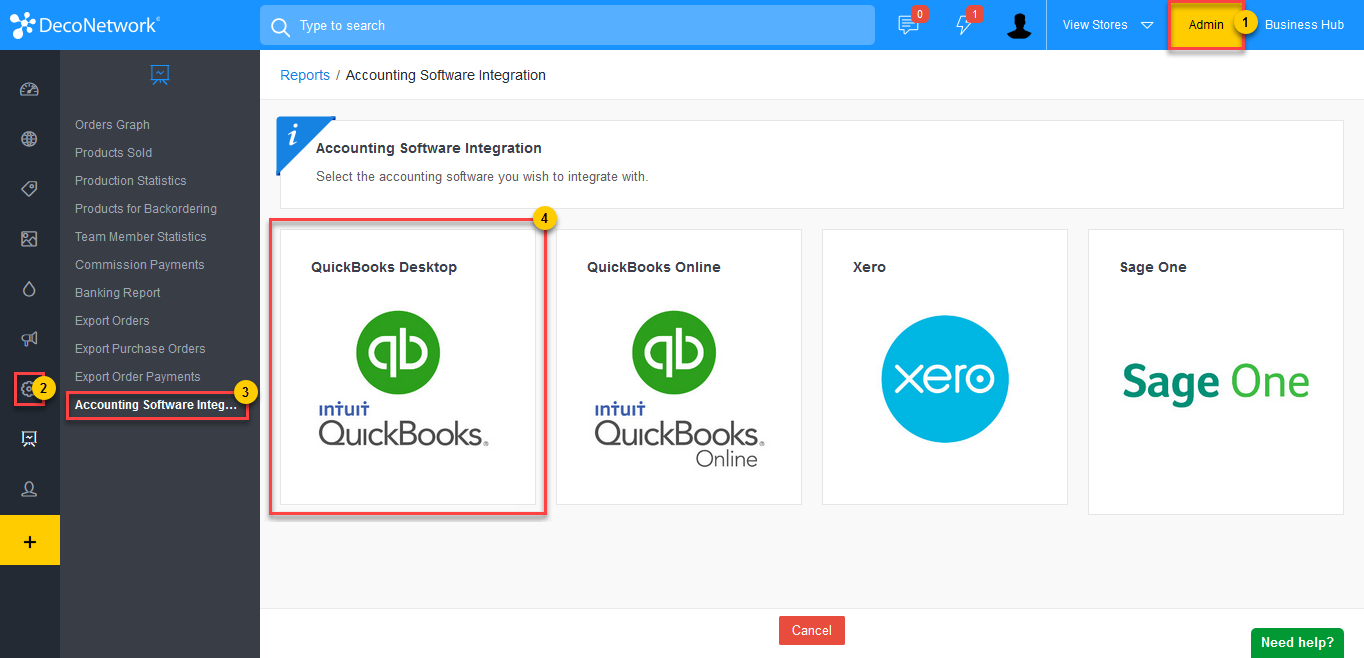 quickbooks desktop api integration