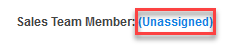 'Unassigned' command text